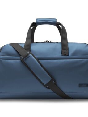 NWT Halfday Convertible 2-In-1 Vegan Leather Premium Garment Duffel 45L, Ocean